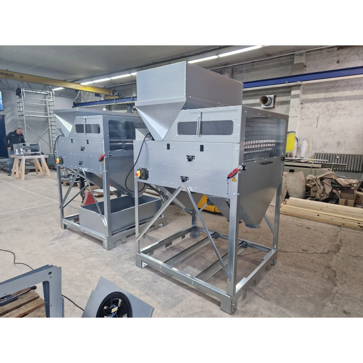 DAUSER DS2 GETREIDEREINIGER 1 DAUSER DS2 Getreidereiniger und Doppelsiebreiniger